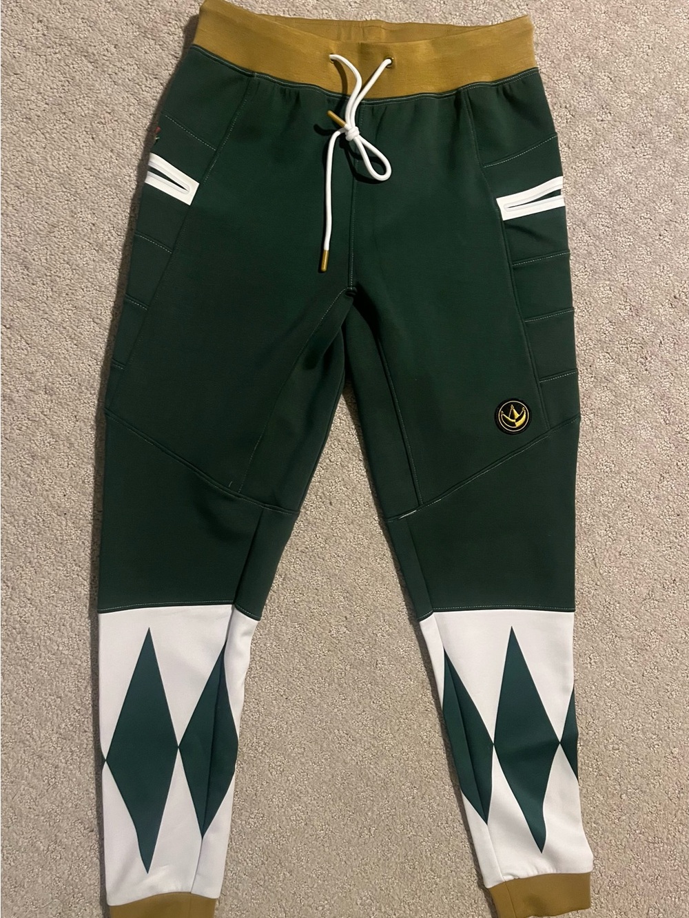 Mighty Morphin Power Rangers Green Ranger Joggers small - Picture 1 of 5